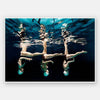 Water Aerobics I Unframed Art Print