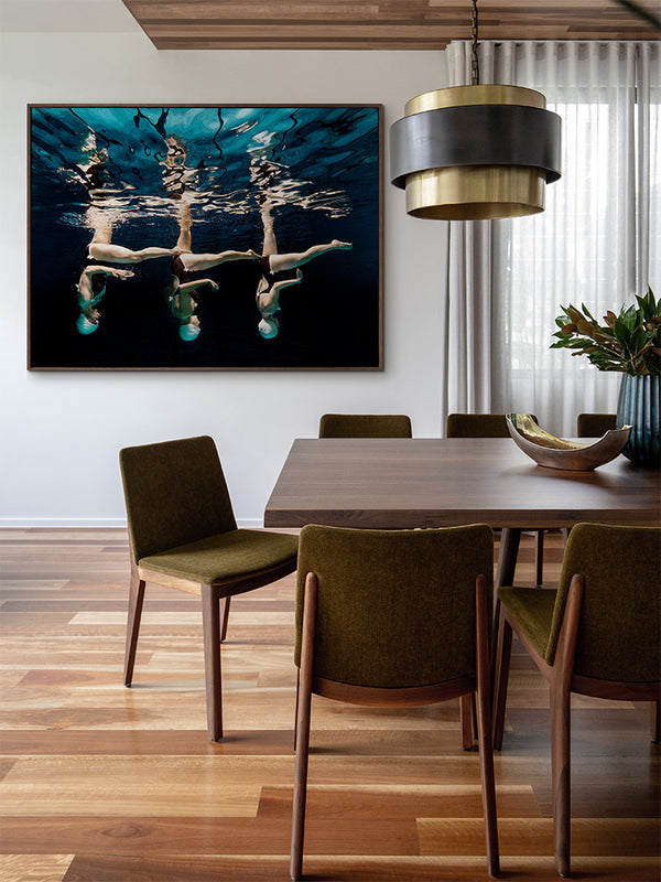 Water Aerobics I Canvas Art Print | Lifestyle