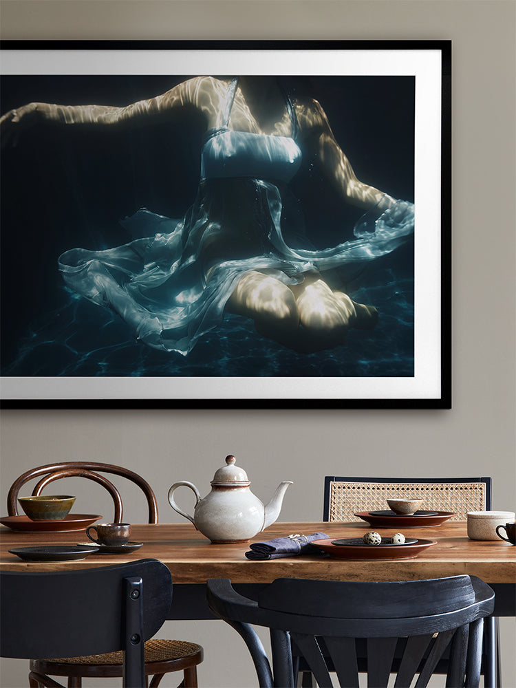 Submerged Framed Art Print | Lifestyle