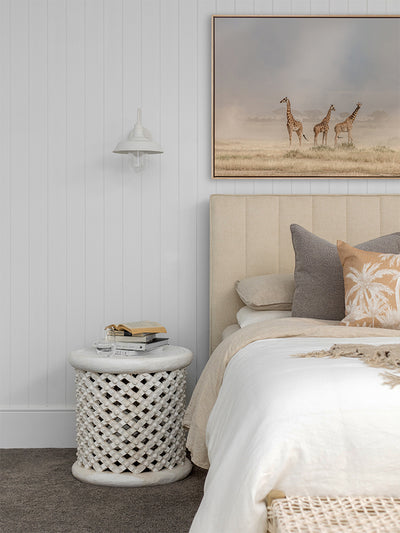 It's a Giraffe's world Canvas Art Print | Lifestyle