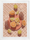Slice of Orange Framed Art Print