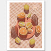 Slice of Orange Unframed Art Print