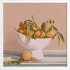 Bowl of Oranges Framed Art Print