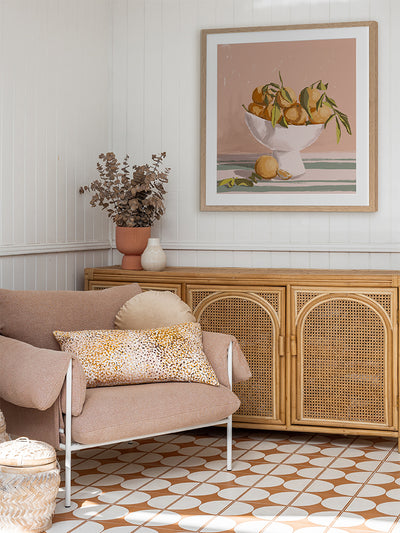 Bowl of Oranges Framed Art Print | Lifestyle