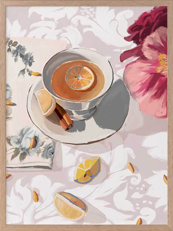 A Cup of Tea Framed Art Print