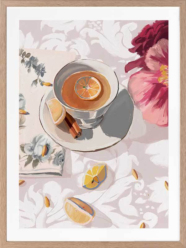 A Cup of Tea Framed Art Print