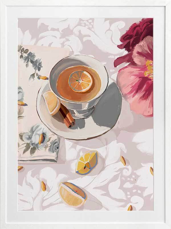 A Cup of Tea Framed Art Print