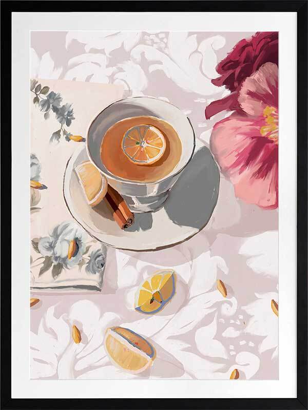 A Cup of Tea Framed Art Print