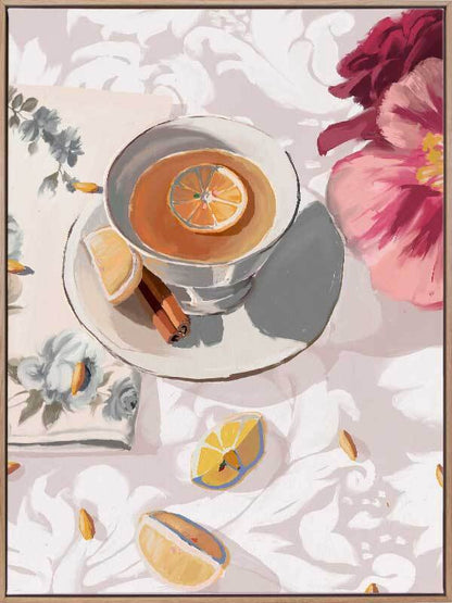 A Cup of Tea Canvas Art Print