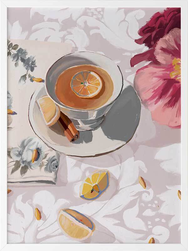 A Cup of Tea Framed Art Print