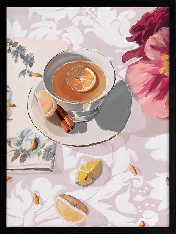 A Cup of Tea Framed Art Print