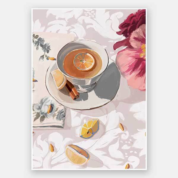 A Cup of Tea Unframed Art Print