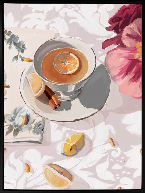 A Cup of Tea Canvas Art Print