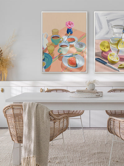 Coffee & Marmalade Canvas Art Print | Lifestyle