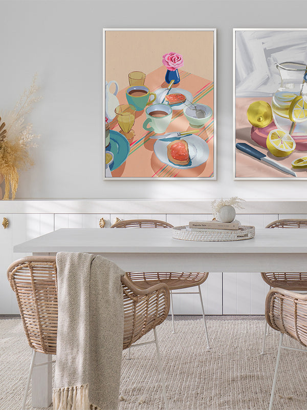 Coffee & Marmalade Canvas Art Print | Lifestyle