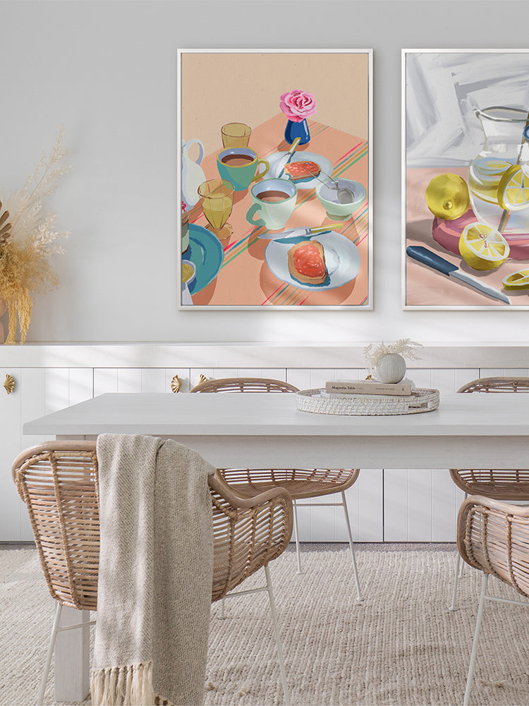 Coffee & Marmalade Canvas Art Print | Lifestyle