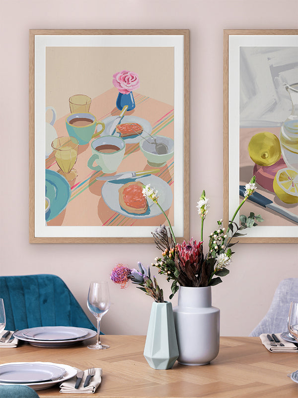 Coffee & Marmalade Framed Art Print | Lifestyle