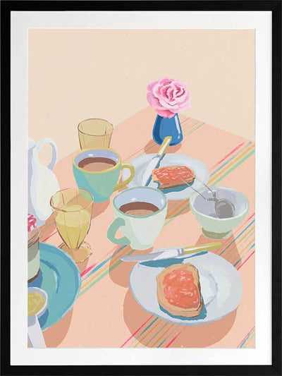 Coffee & Marmalade Framed Art Print