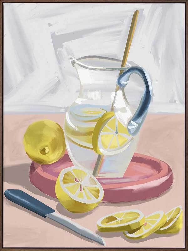 Life & Lemonade Canvas Art Print