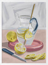 Life & Lemonade Framed Art Print