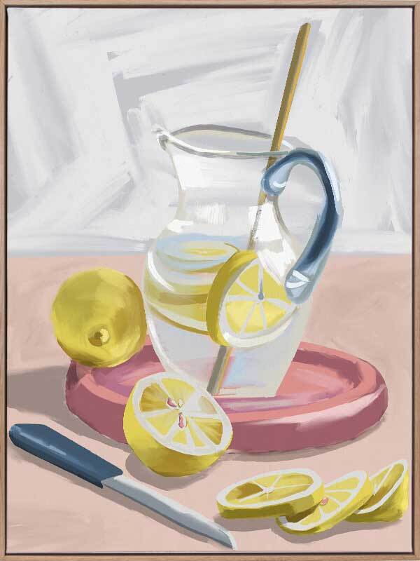 Life & Lemonade Canvas Art Print