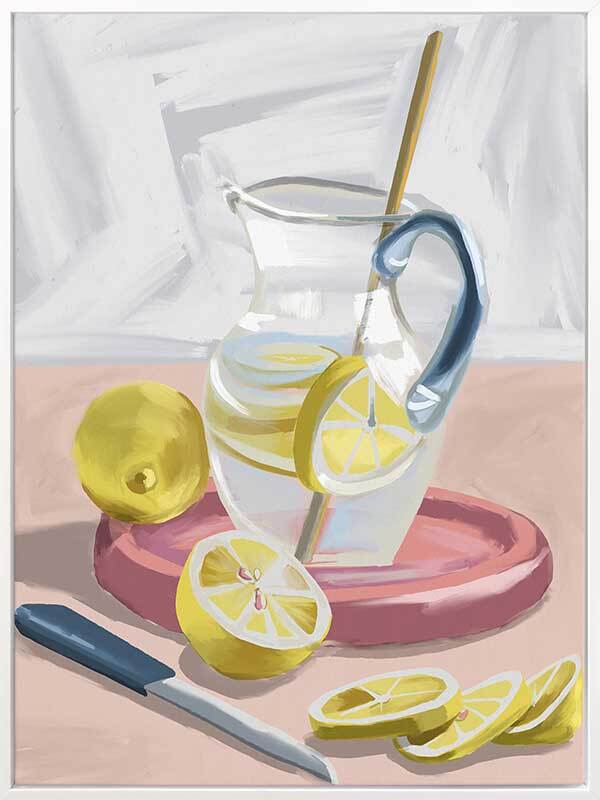 Life & Lemonade Canvas Art Print