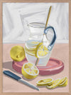 Life & Lemonade Framed Art Print