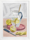 Life & Lemonade Framed Art Print