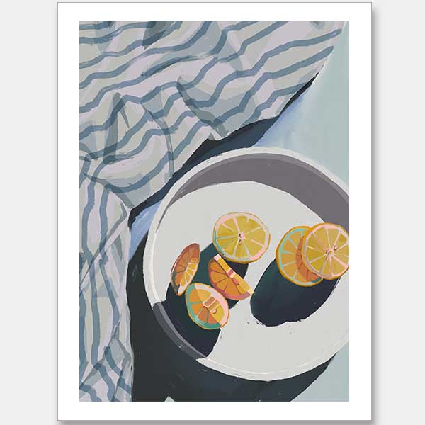 Orange You Glad Unframed Art Print