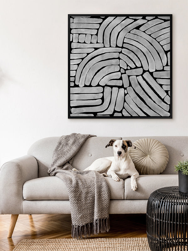 Arching Echoes Canvas Art Print | Lifestyle