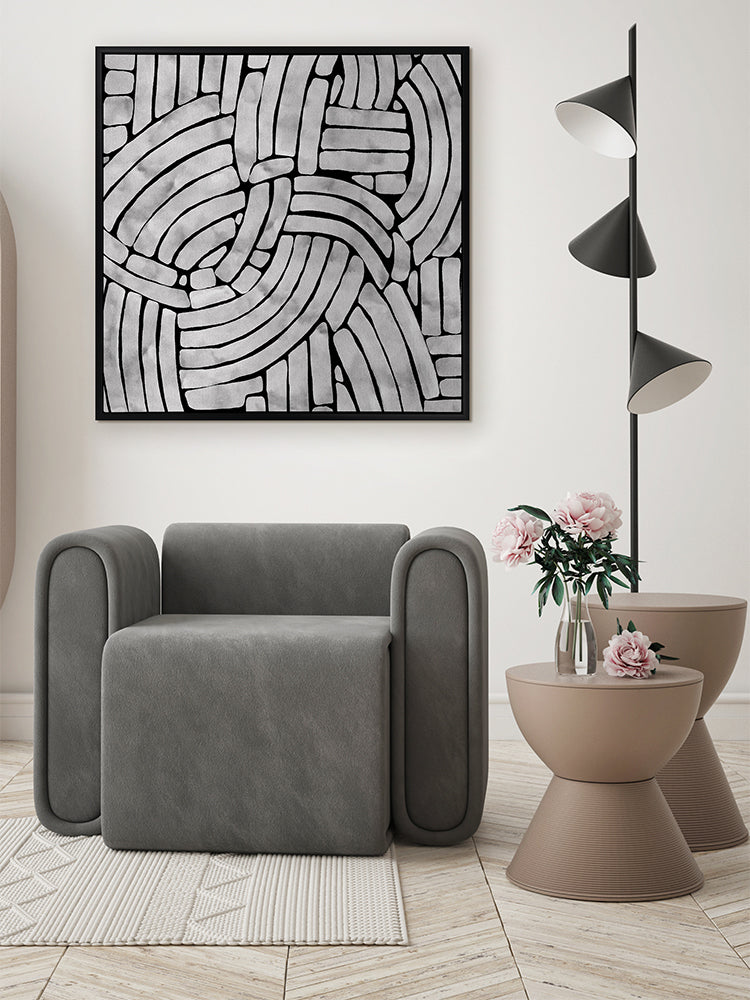 Stone Path Canvas Art Print | Lifestyle