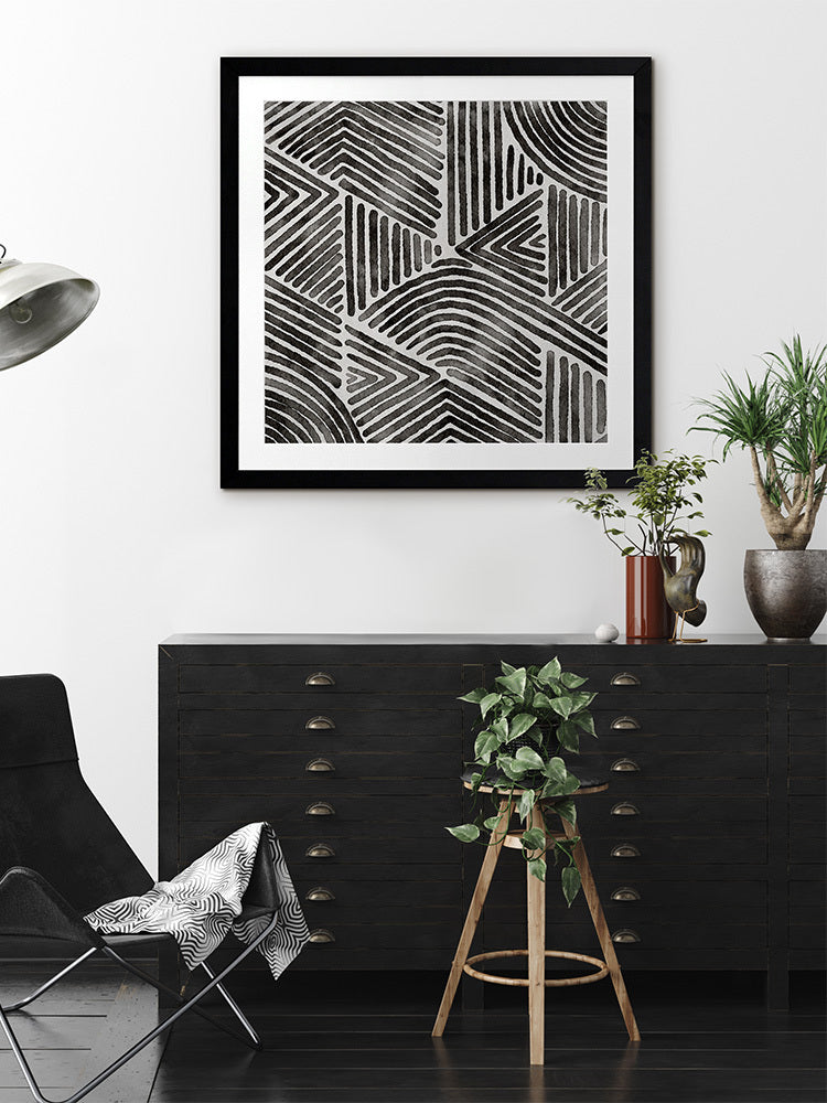 On Repeat Framed Art Print