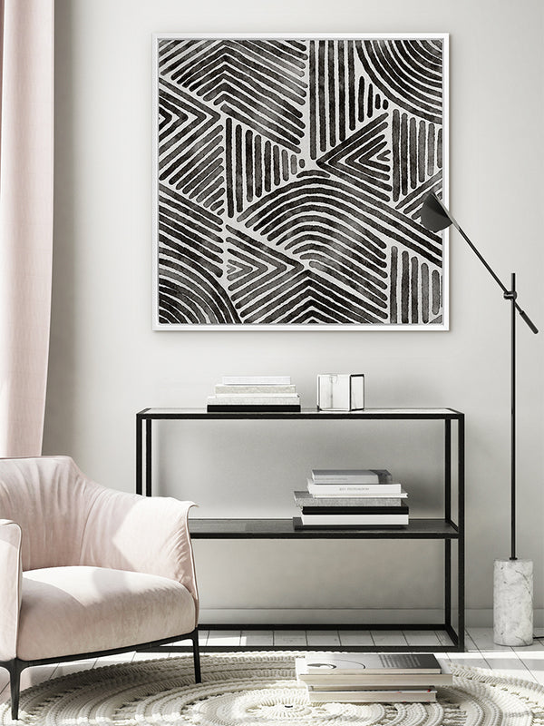 On Repeat Canvas Art Print | Lifestyle