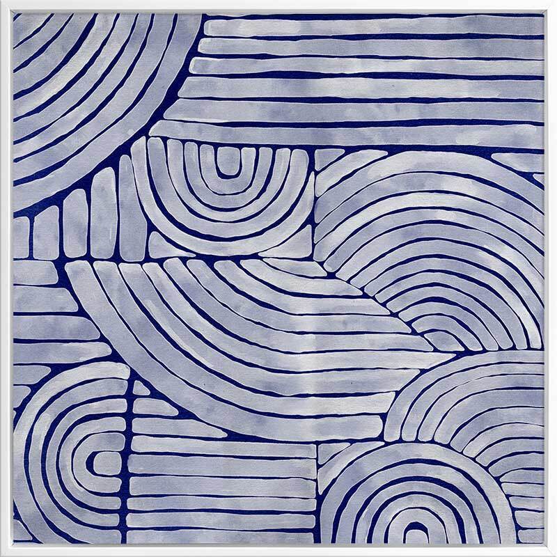 Mazy Thoughts II Canvas Art Print