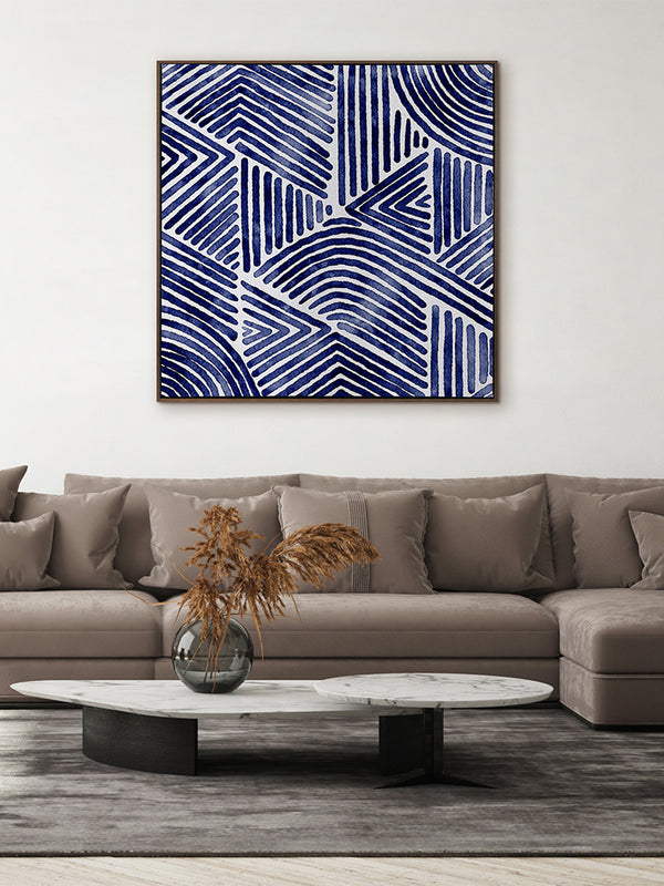 On Repeat II Canvas Art Print | Lifestyle