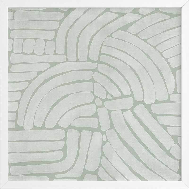 Arching Echoes III Framed Art Print