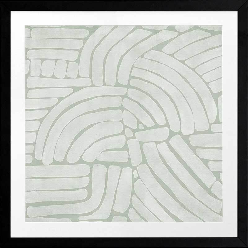 Arching Echoes III Framed Art Print