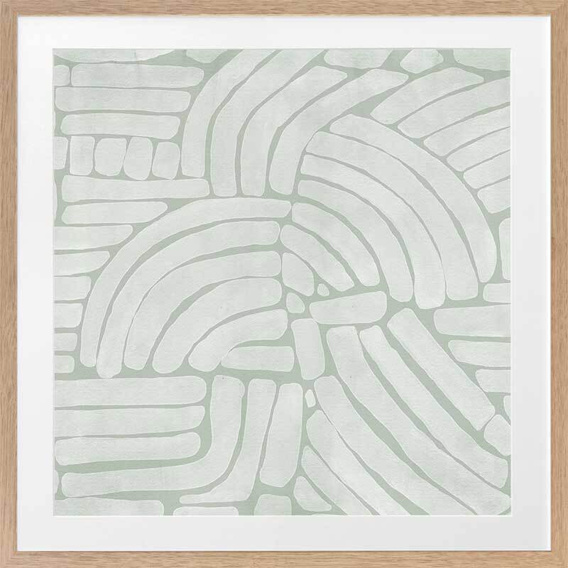 Arching Echoes III Framed Art Print