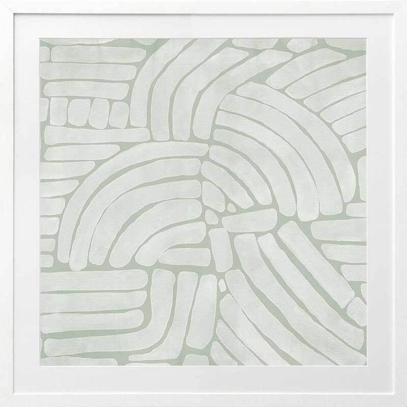 Arching Echoes III Framed Art Print