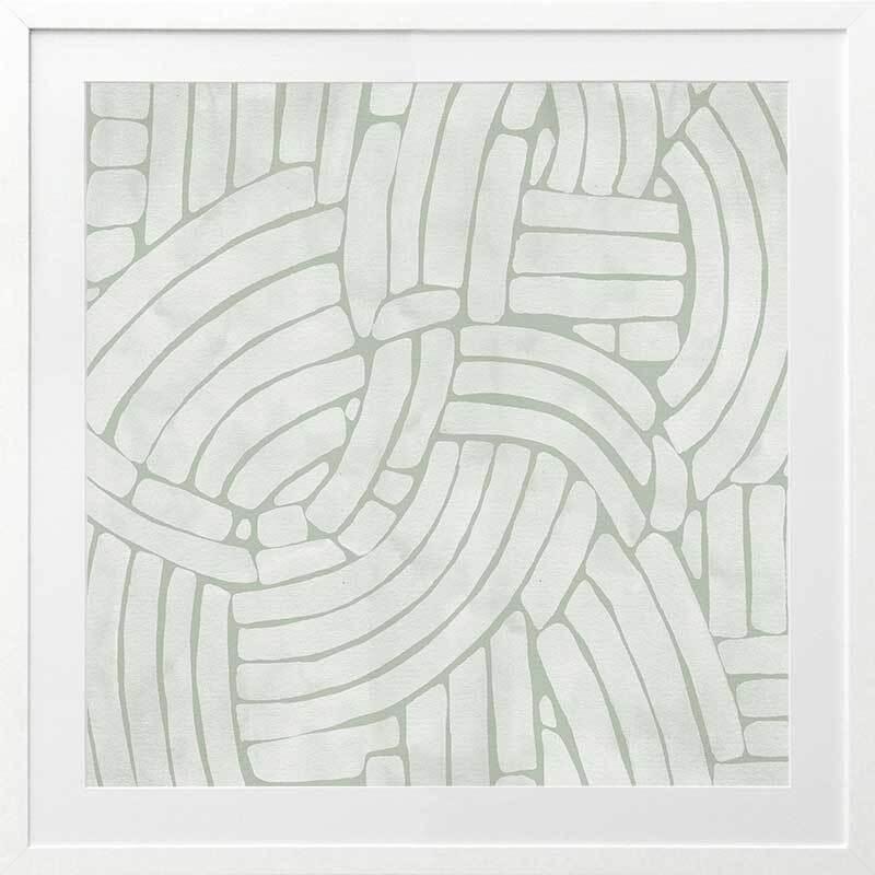 Stone Path III Framed Art Print