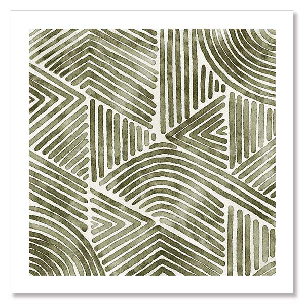 On Repeat III Unframed Art Print