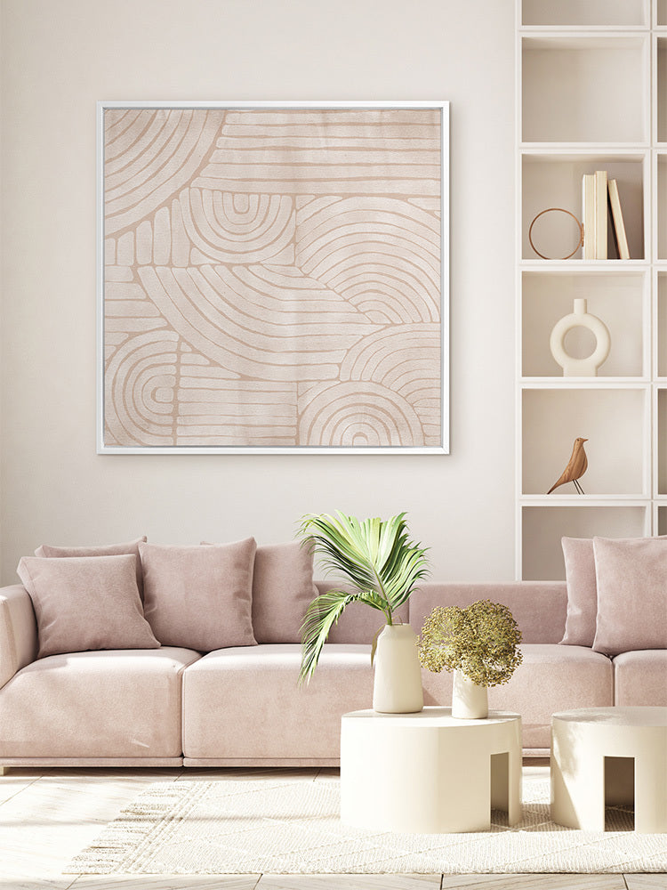 Mazy Thoughts IV Canvas Art Print | Lifestyle