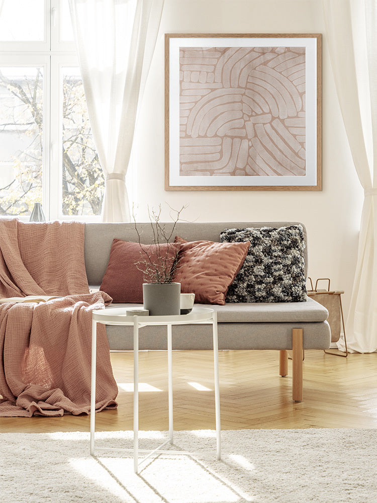 Arching Echoes IV Framed Art Print | Lifestyle