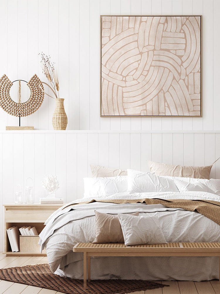 Stone Path IV Canvas Art Print | Lifestyle