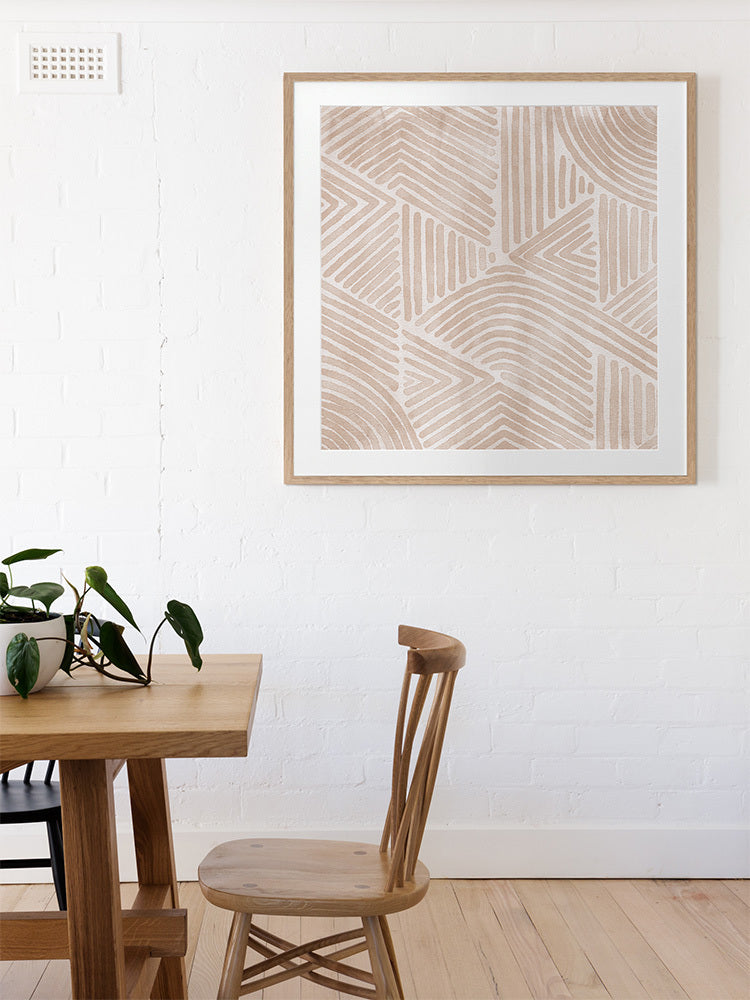 On Repeat IV Framed Art Print | Lifestyle