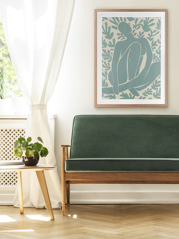 Wholeness III Framed Art Print | Lifestyle