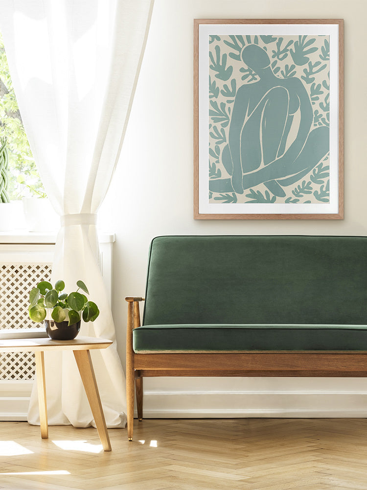 Wholeness III Framed Art Print | Lifestyle