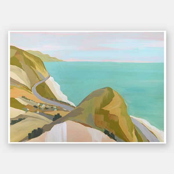 Coastal Drive Unframed Art Print