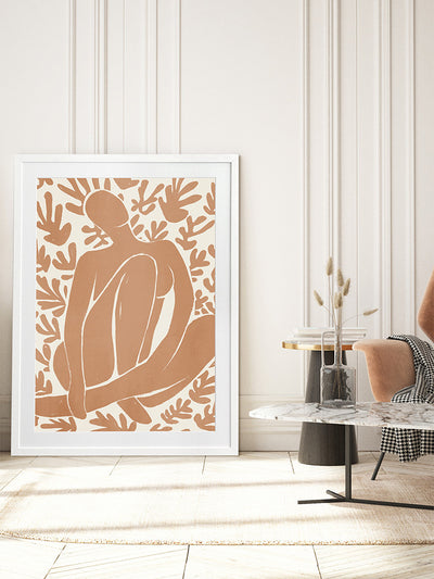 Wholeness V Framed Art Print | Lifestyle