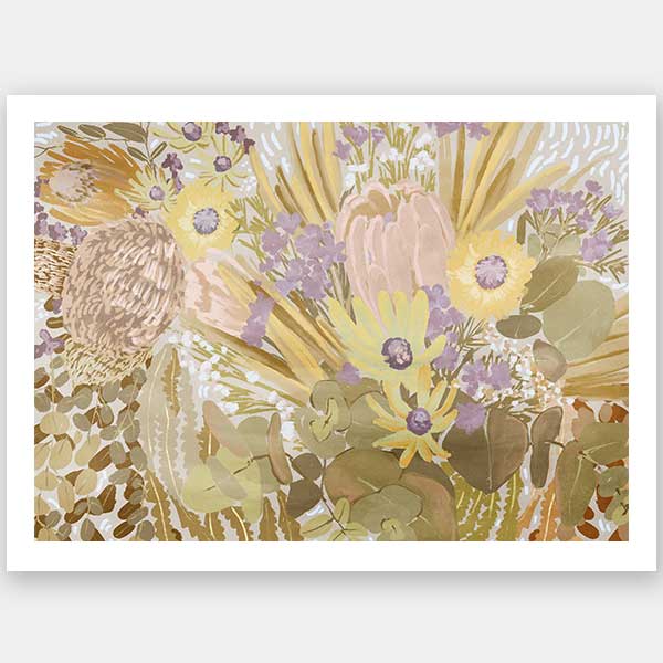 Native Brush I Unframed Art Print